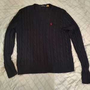 Polo by Ralph Lauren Men's Navy Sweater